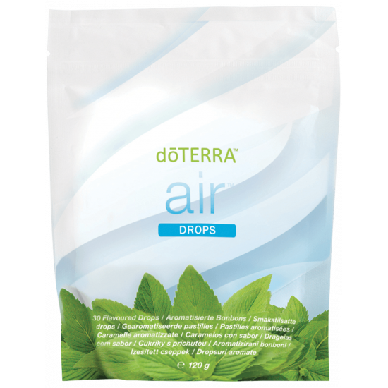 Balenie doplnku stravy dōTERRA Air™ Drops od doTERRA na bielom pozadí