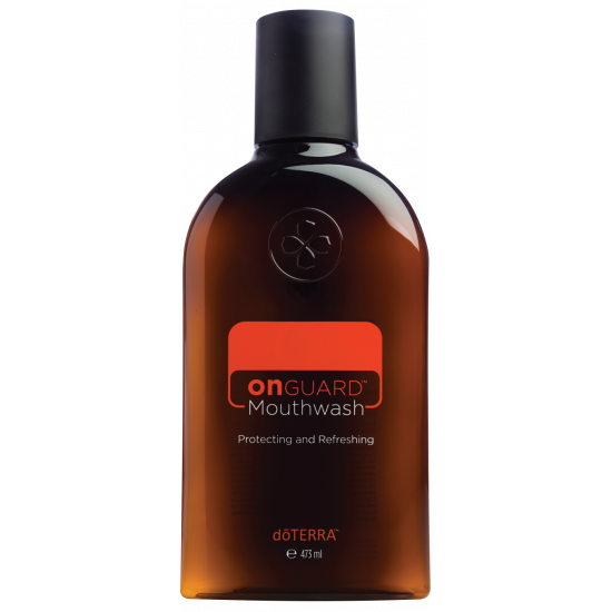 On Guard Mouthwash od doTERRA na bielom pozadí