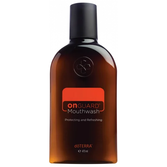 On Guard Mouthwash od doTERRA na bielom pozadí