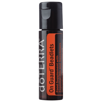 On Guard™ Beadlets od doTERRA na bielom pozadí