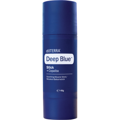 Produkt Deep Blue™ Stick od doTERRA pre každodennú starostlivosť o pokožku