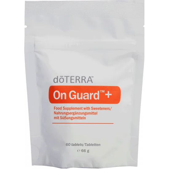 On Guard Chewable Tablets – doTERRA doplnok výživy On Guard Chewable Tablets od doTERRA na bielom pozadí
