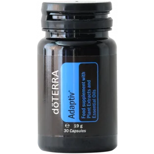 Balenie doplnku stravy dōTERRA Adaptiv™ Capsules od doTERRA na bielom pozadí