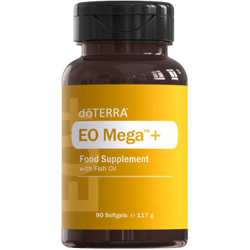 Produkt EOMega+ Softgels od doTERRA, výživový doplnok s omega