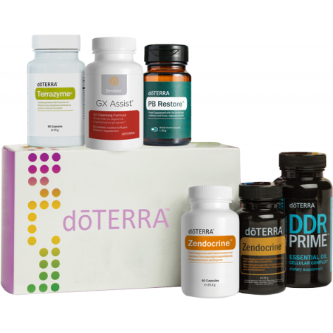 Cleanse & Restore Enrolment - sada doTERRA Fotografia produktu Cleanse & Restore Enrolment od doTERRA, sada