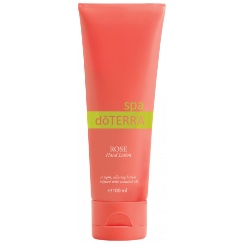 Rose Hand Lotion od doTERRA na bielom pozadí