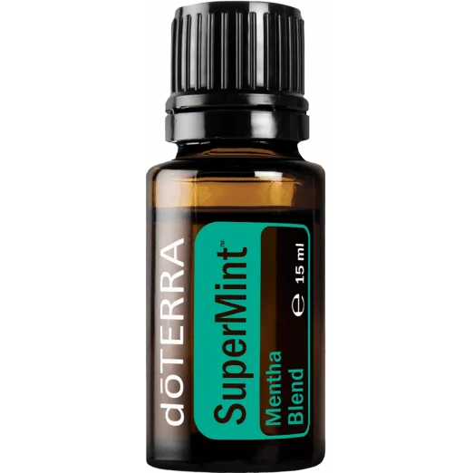 Supermint™ od doTERRA na bielom pozadí