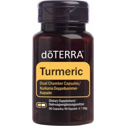 Turmeric Dual Chamber Capsules Turmeric Dual Chamber Capsules