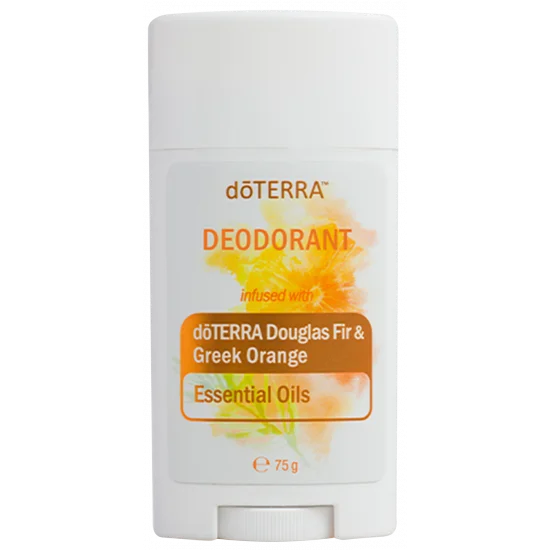 dōTERRA Douglas Fir and Greek Orange Deodorant od doTERRA – prírodná starostlivosť o pokožku Produkt dōTERRA Douglas Fir and Greek Orange Deodorant od doTERRA pre každodennú starostlivosť o pokožku