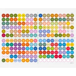 Essential Oil Cap Stickers