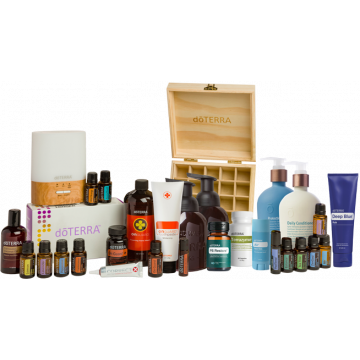 Natural Solutions Enrolment od doTERRA na bielom pozadí