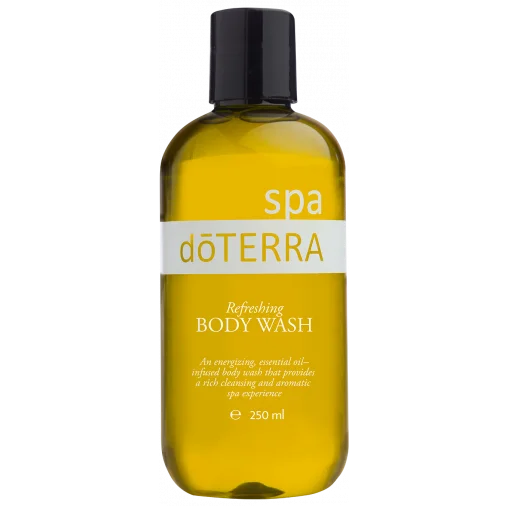 Refreshing Body Wash od doTERRA na bielom pozadí