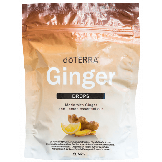 Produkt Ginger Drops od doTERRA, zázvorové kvapky