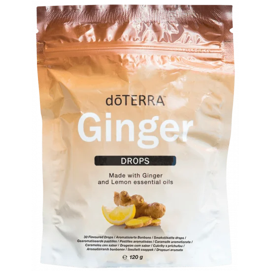 Produkt Ginger Drops od doTERRA, zázvorové kvapky
