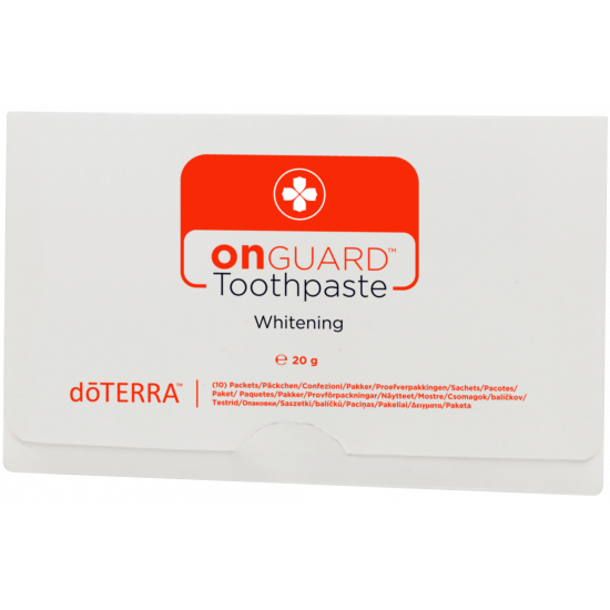 Whitening Toothpaste Samples doTERRA zubná pasta Whitening Toothpaste Samples od doTERRA bieliace zubná pasta